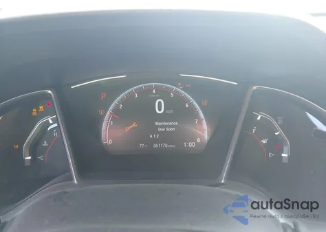 2019 Honda Civic Sport z USA, uszkodzony, nr VIN 19XFC2F8XKE026657